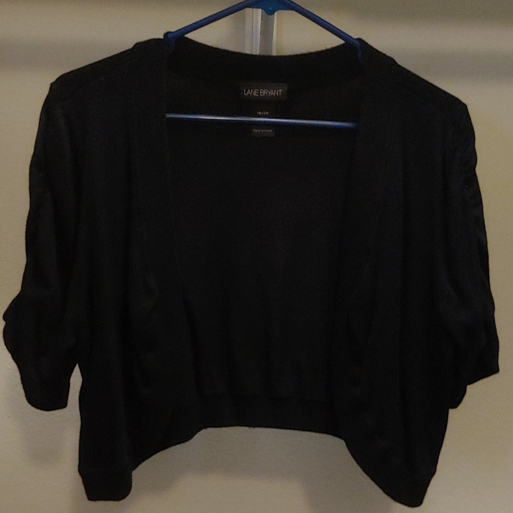 Lane Bryant Black Shrug